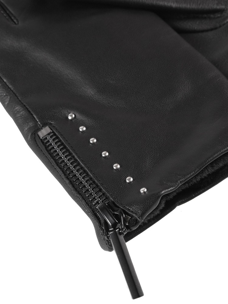 Skórzane rękawiczki damskie