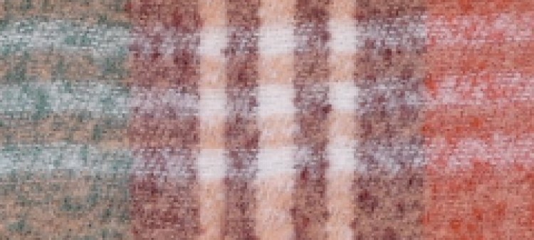 Szalik damski w klasyczną kratę