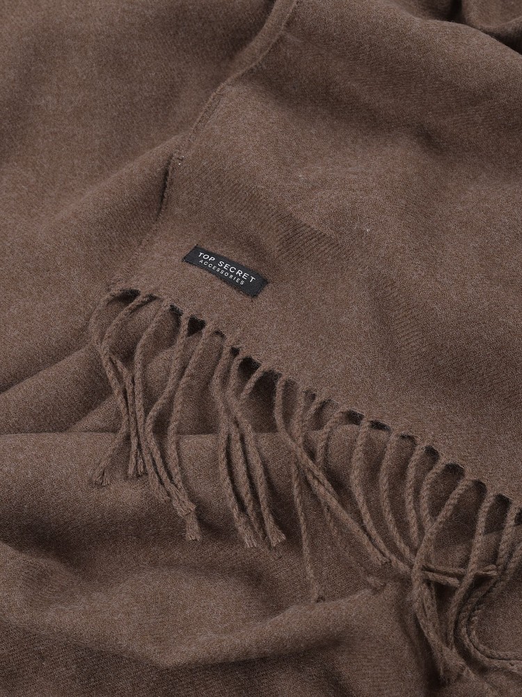 Klasyczny szalik z frędzlami