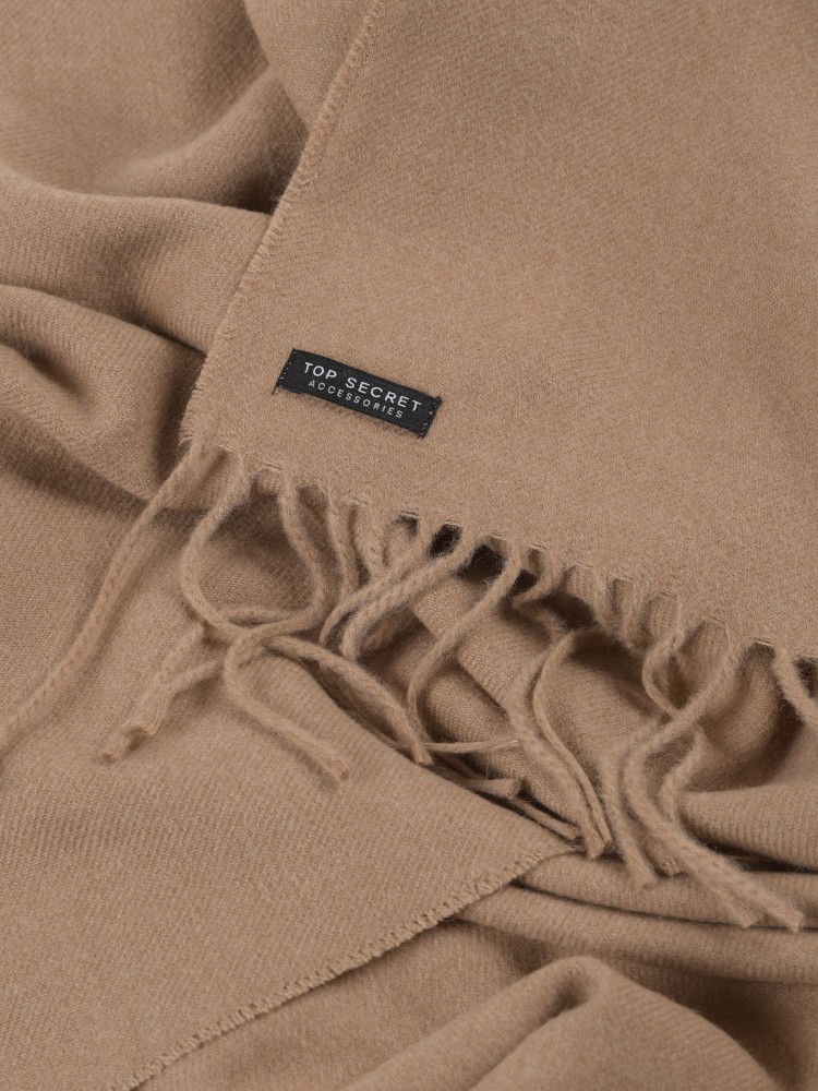 Klasyczny szalik z frędzlami