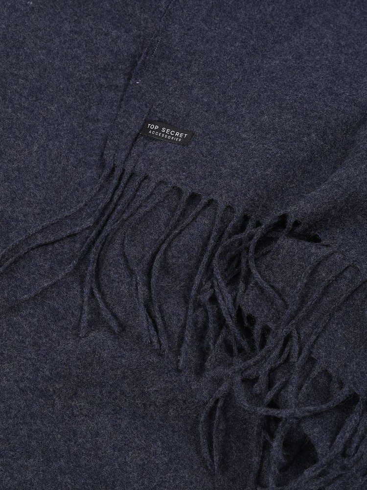 Klasyczny szalik z frędzlami