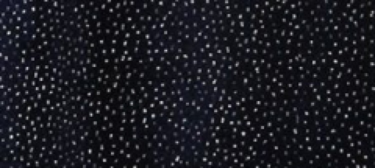 Welurowa  spódnica midi z błyszczącą posypką