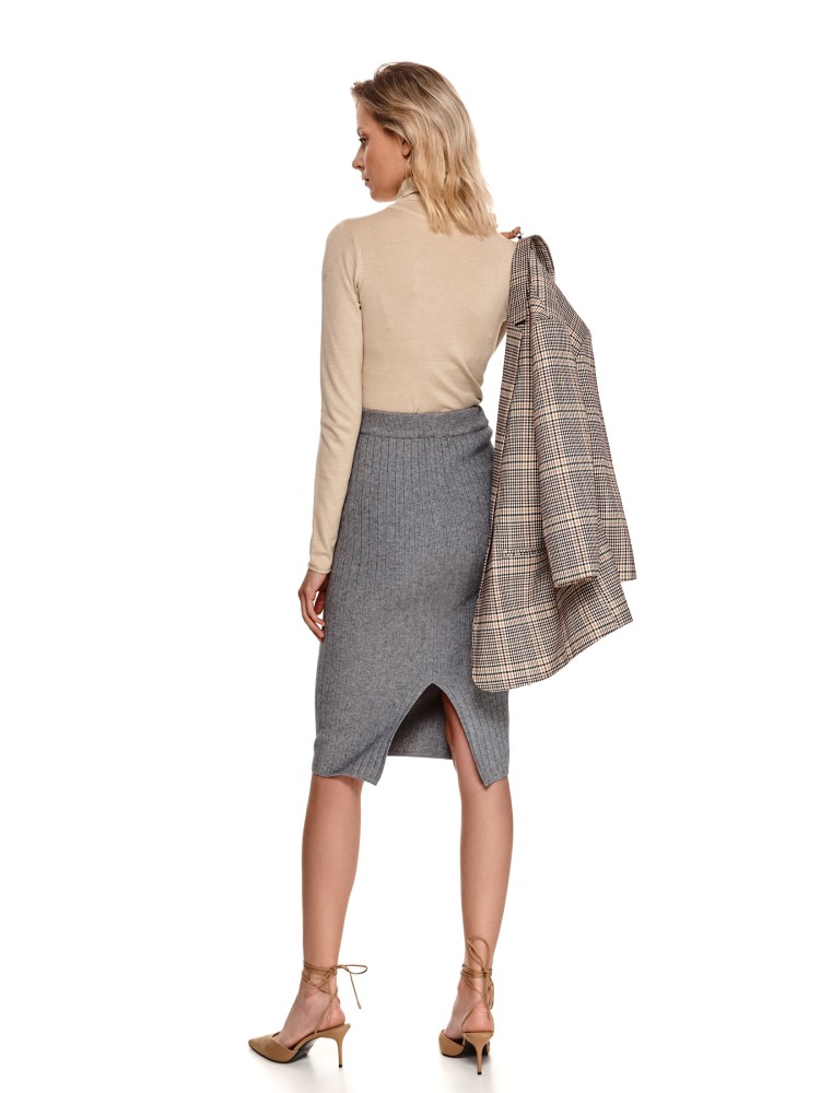 Dzianinowa spódnica ołówkowa