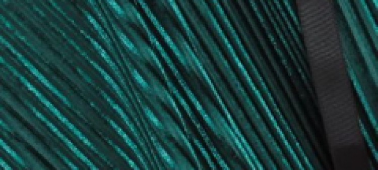 Welurowa plisowana spódnica z wiązaną taśmą