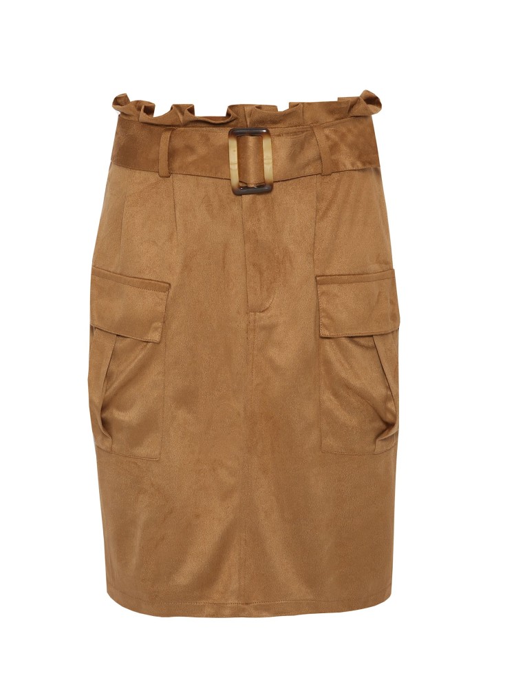 Spódniczka mini z paskiem