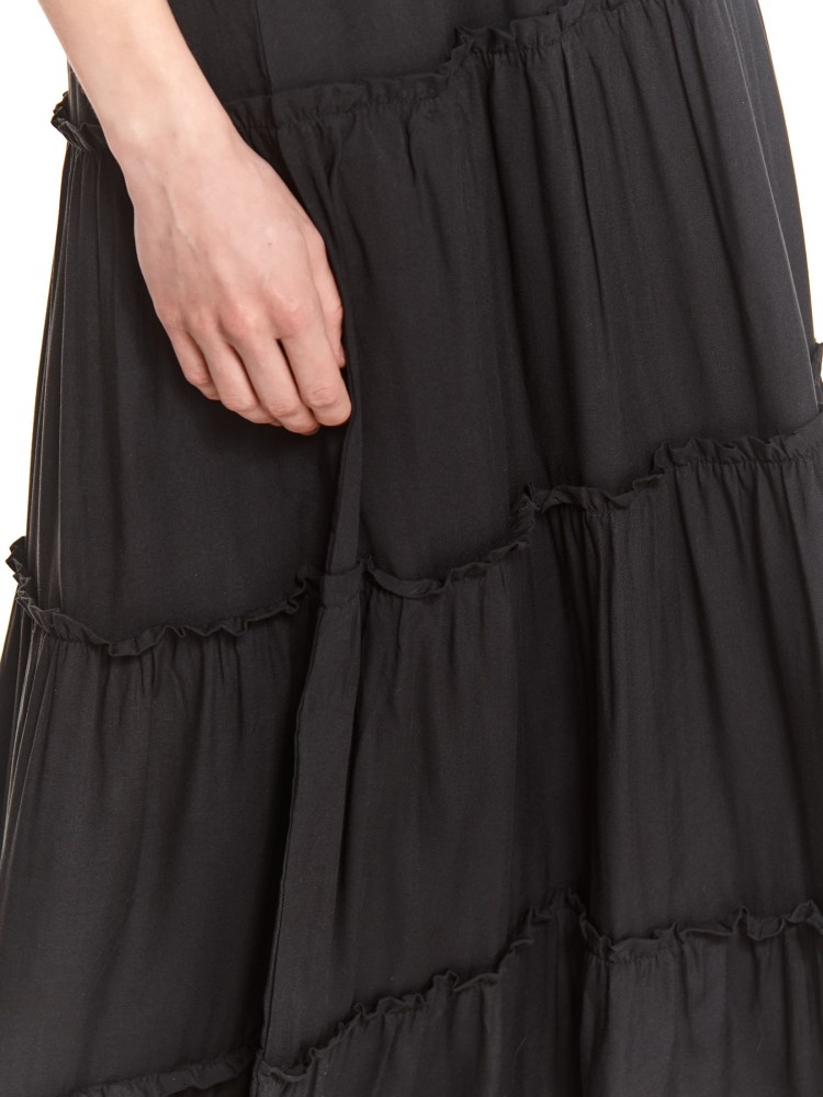 Spódnica maxi z falbanami