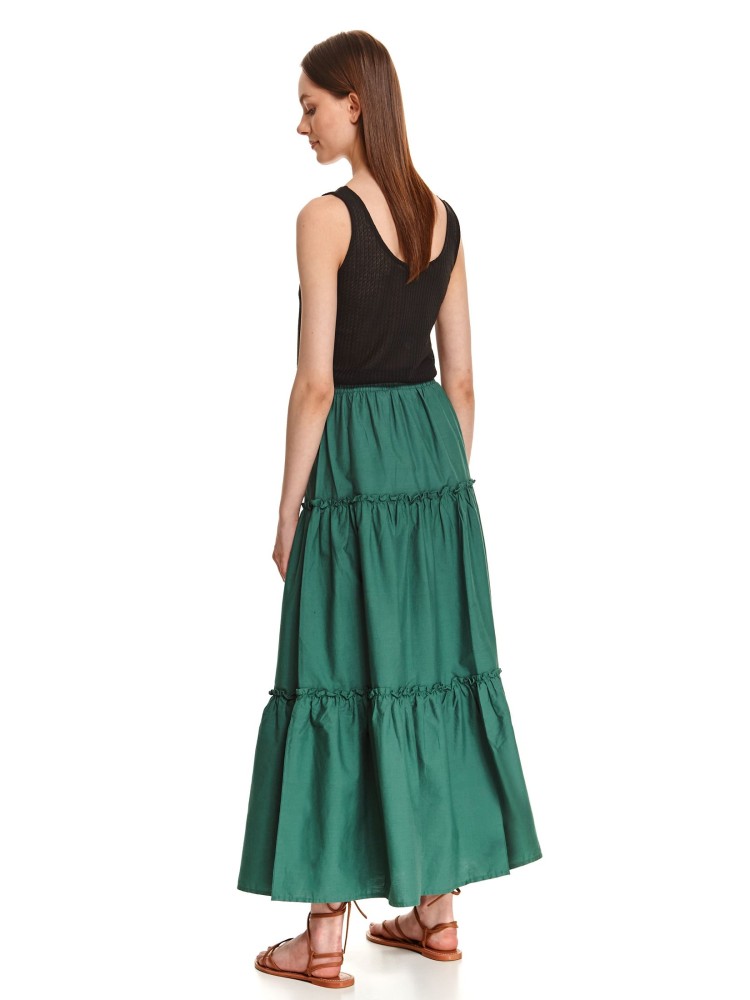 Spódnica maxi z falbanami