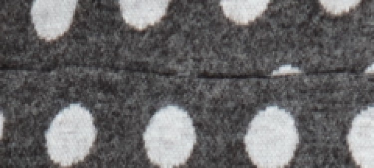 Dzianinowa spódnica w grochy Dzianinowa spódnica w grochy