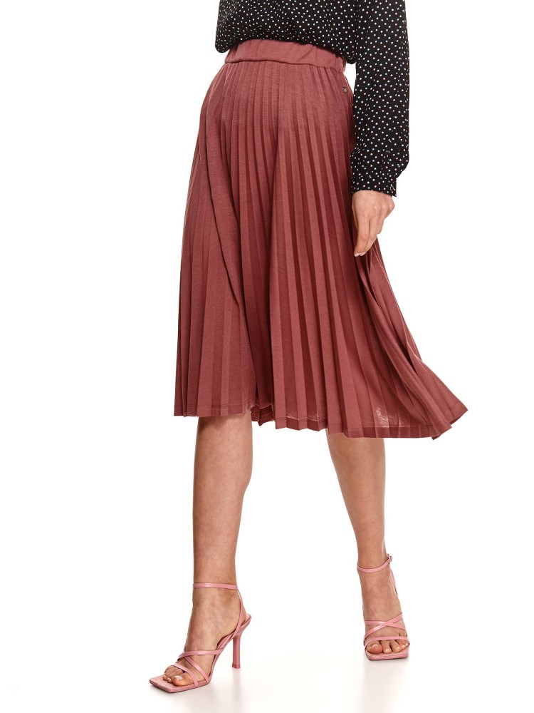 Spódnica midi, plisowana 