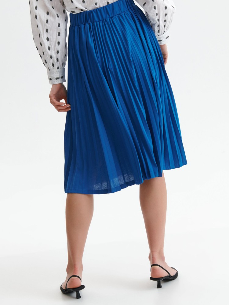 Plisowana spódnica z gumką w pasie