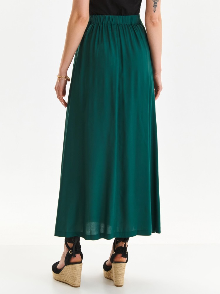 Gładka spódnica z wiązaniem