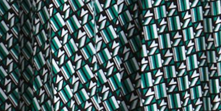 Plisowana spódnica w retro print