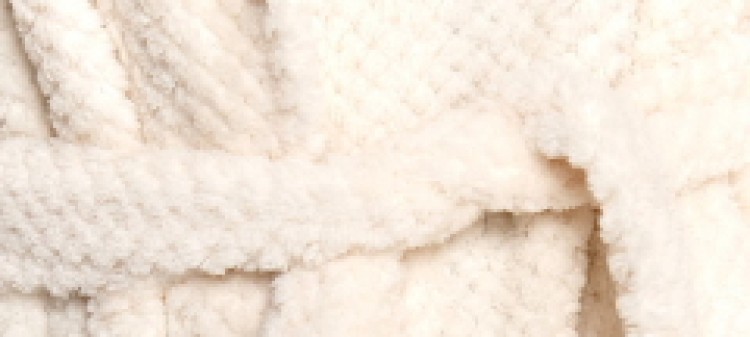 Miękki otulający szlafrok