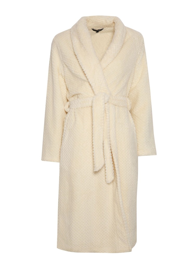 Miękki otulający szlafrok