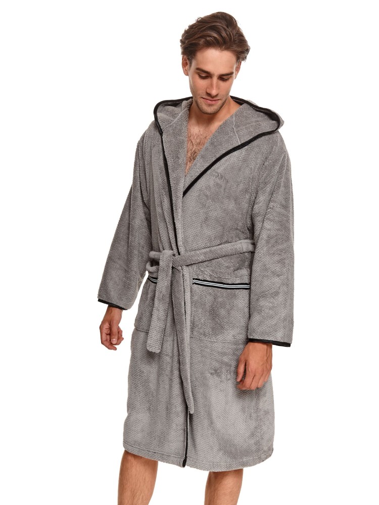 Szlafrok ze strukturalnego polaru