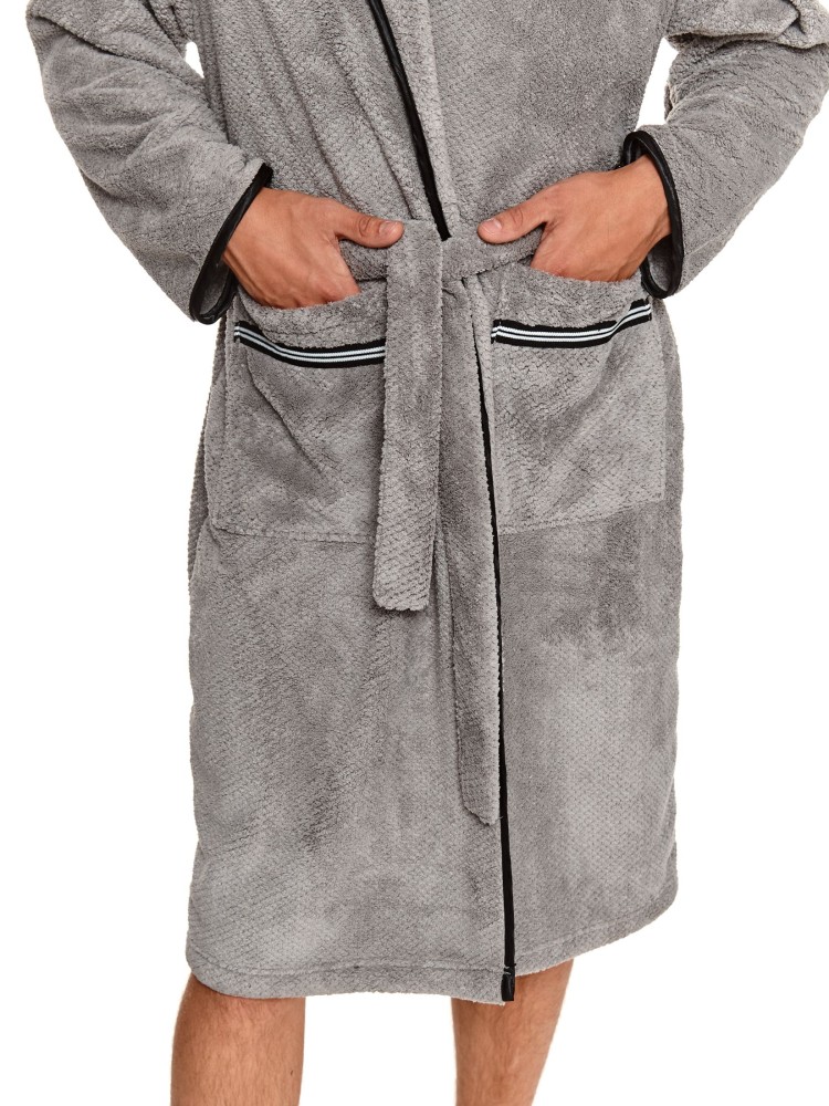 Szlafrok ze strukturalnego polaru