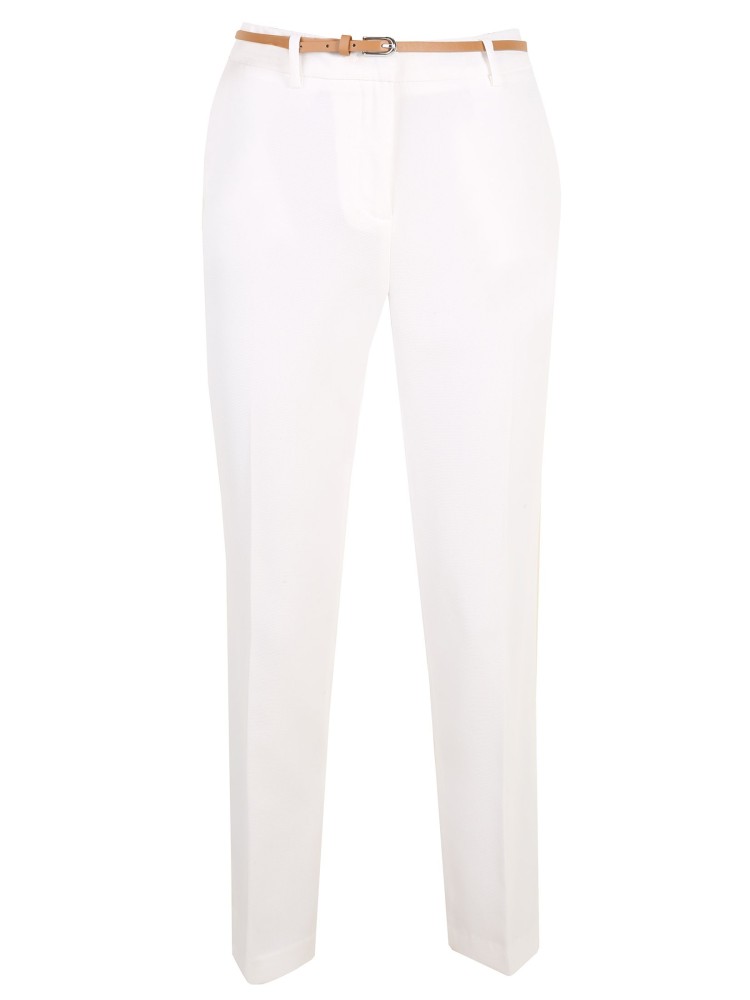 Eleganckie spodnie z paskiem