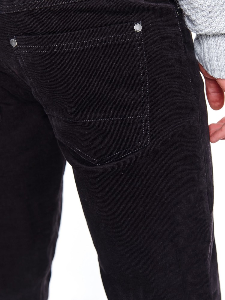 Spodnie sztruksowe dopasowane