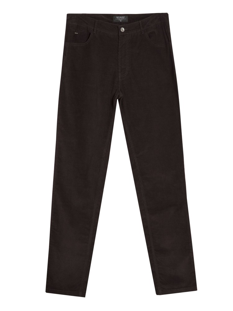 Spodnie sztruksowe dopasowane