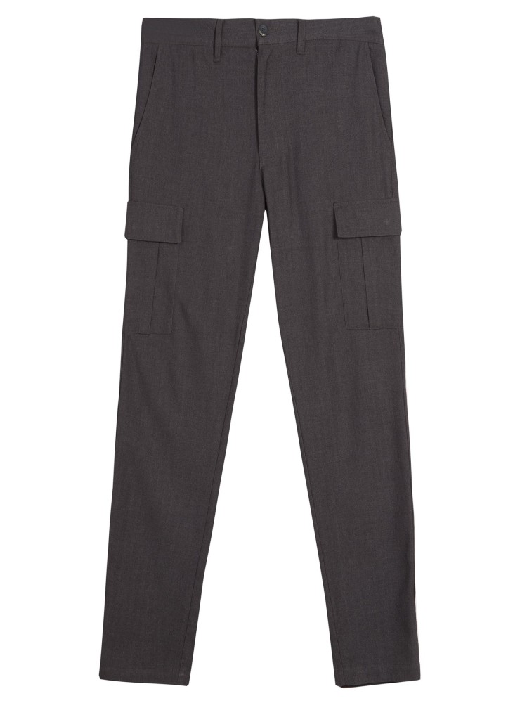 Spodnie cargo z eleganckiej tkaniny