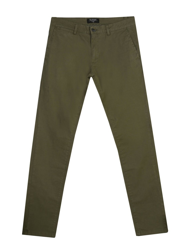 Spodnie strukturalne typu chino slim fit