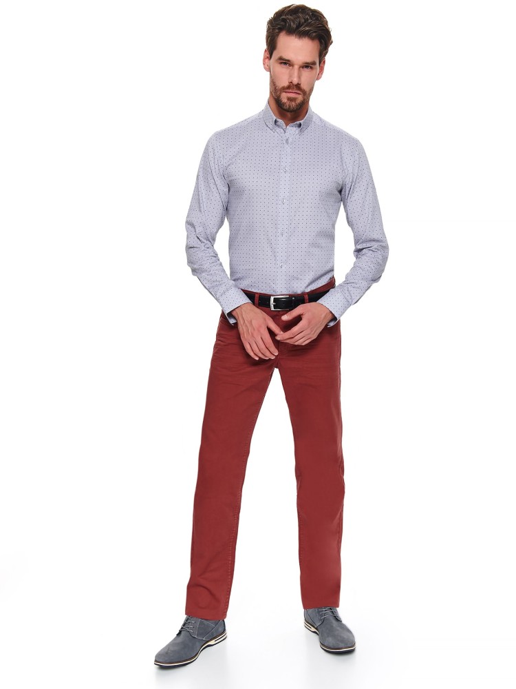 Spodnie strukturalne slim fit