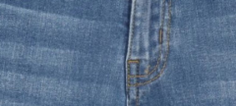 Spodnie jeansowe skinny z ozdobną taśmą Spodnie jeansowe skinny z ozdobną taśmą