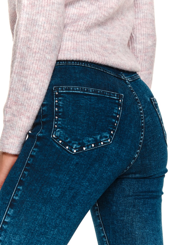 Spodnie jeansowe damskie skinny