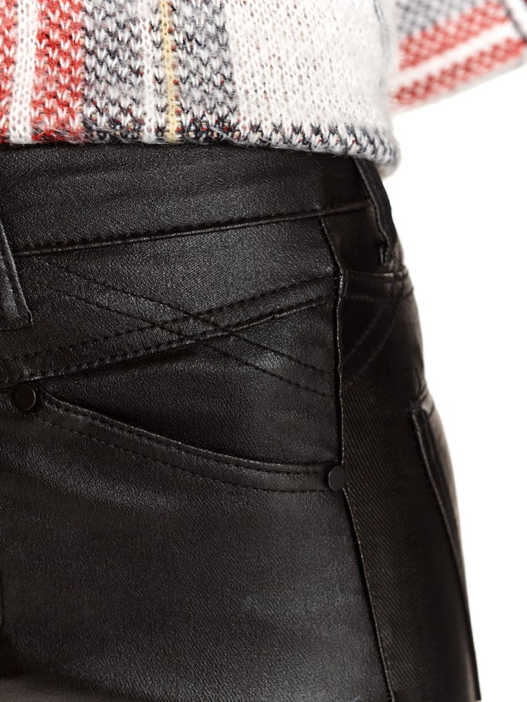 Spodnie damskie woskowane