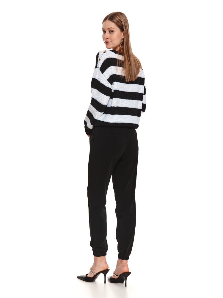 Eleganckie spodnie z lejącej tkaniny