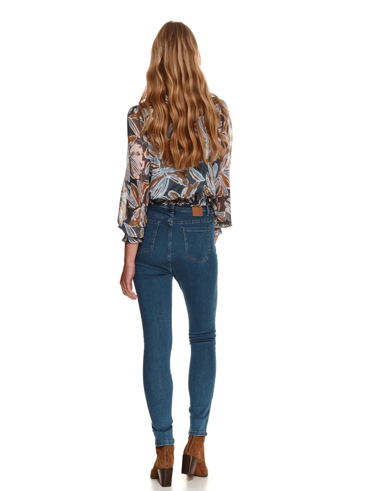 Jeansowe spodnie skinny