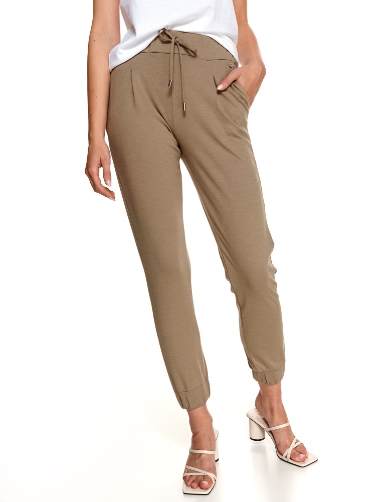 Dzianinowe spodnie joggery