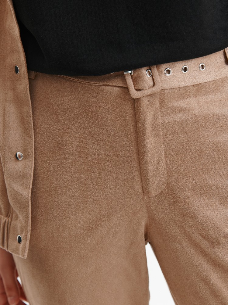 Spodnie damskie z paskiem Spodnie damskie z paskiem