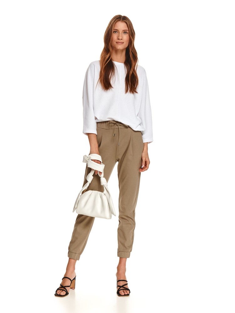 Gładkie joggersy damskie