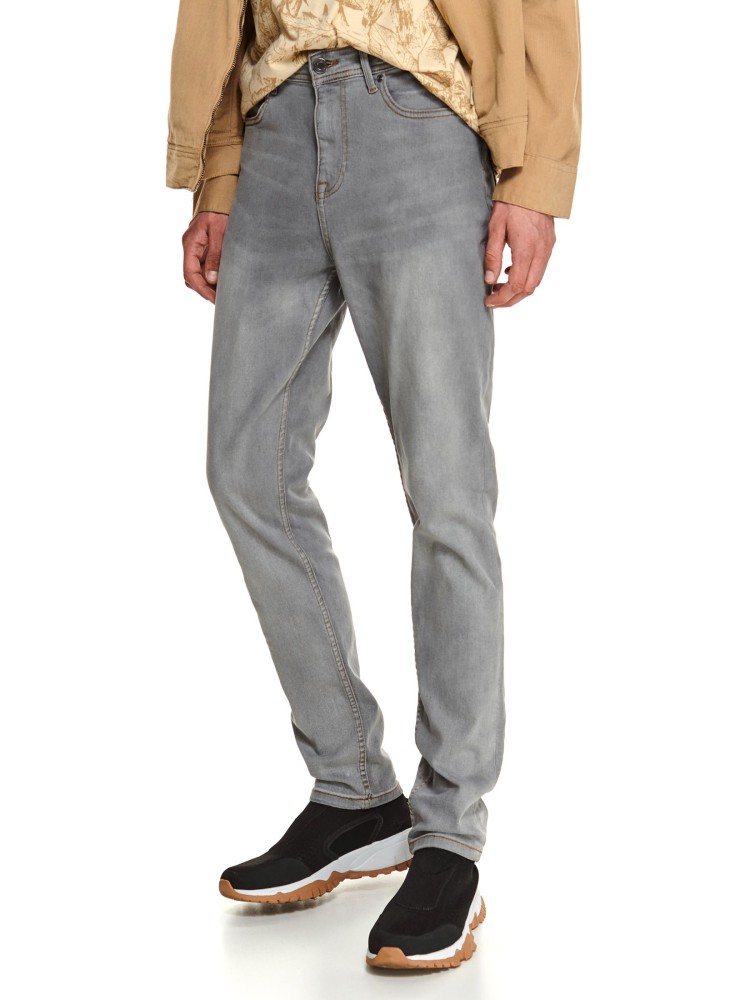 Spodnie denimowe z przetarciami