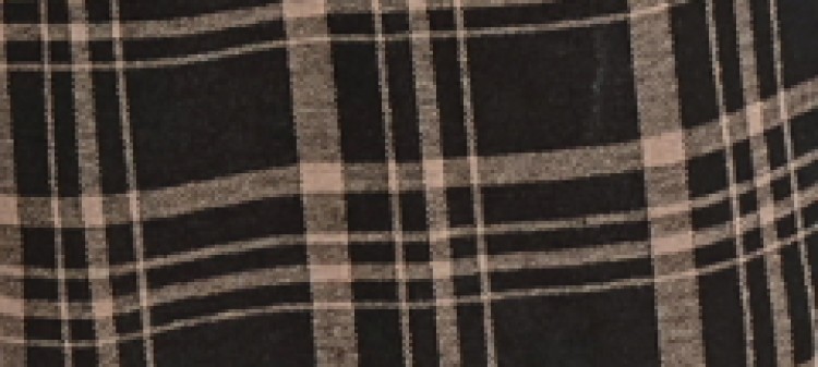 Szerokie spodnie damskie w kratę