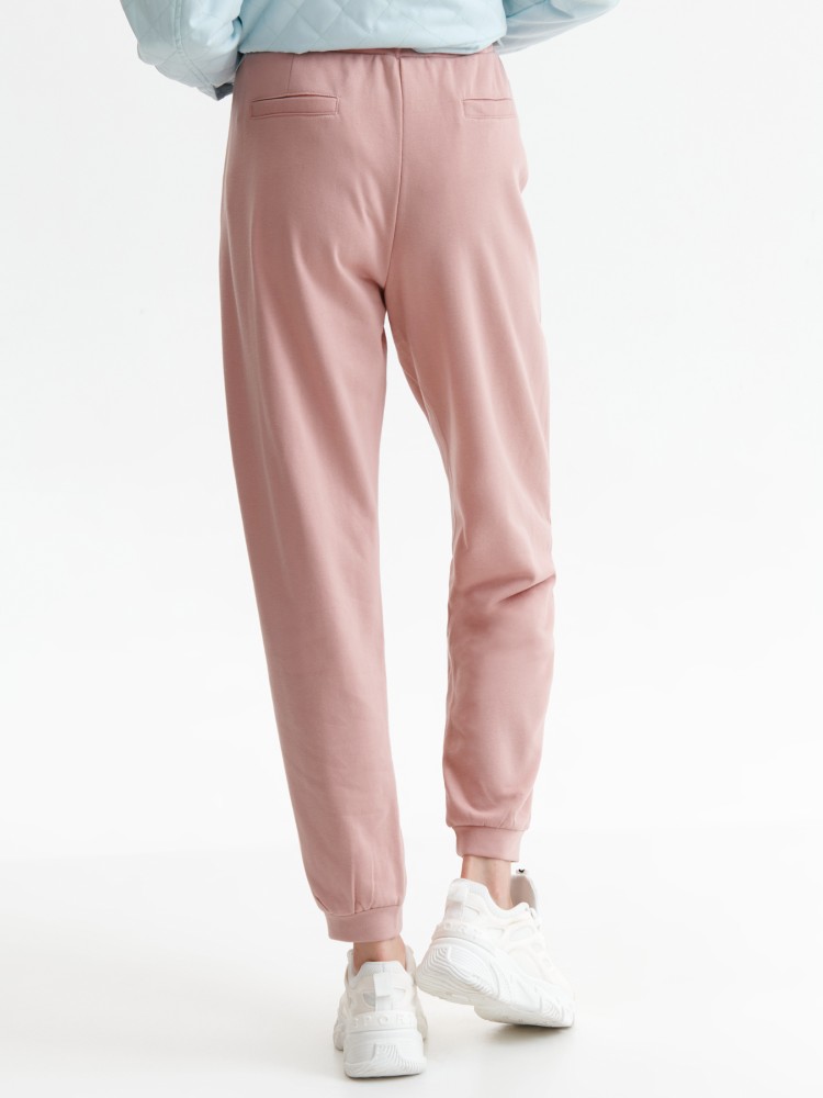 Dzianinowe spodnie typu jogger