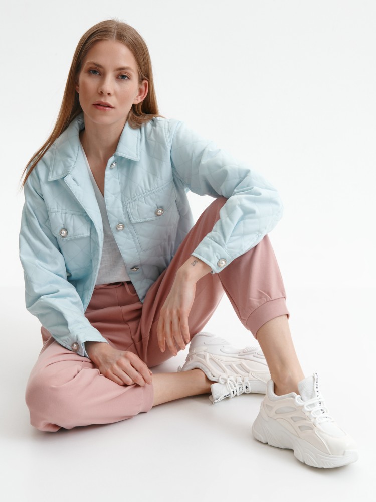 Dzianinowe spodnie typu jogger