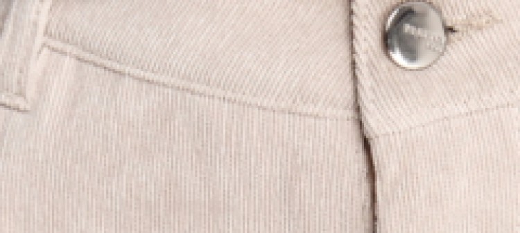 Sztruksowe długie spodnie damskie