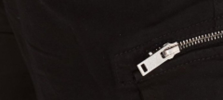 Spodnie bojówki z suwakami