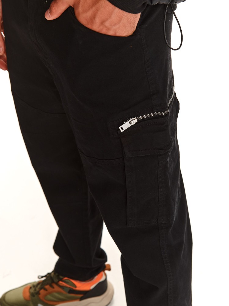 Spodnie bojówki z suwakami