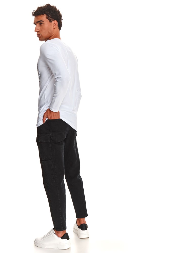 Spodnie denimowe cargo