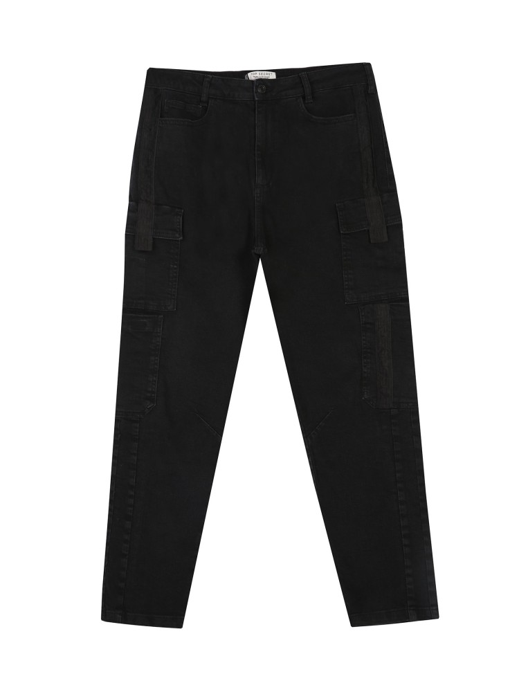 Spodnie denimowe cargo