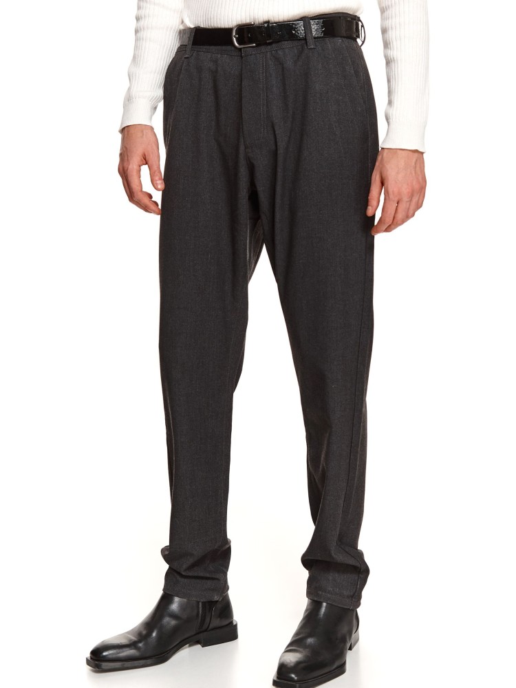 Eleganckie spodnie z paskiem