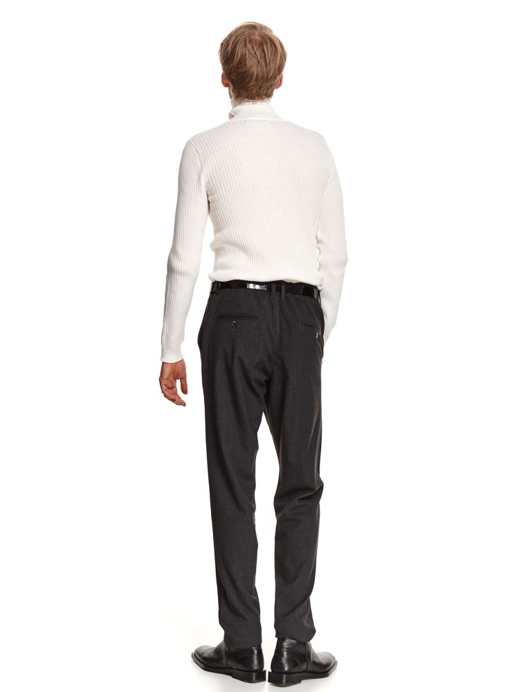 Eleganckie spodnie z paskiem