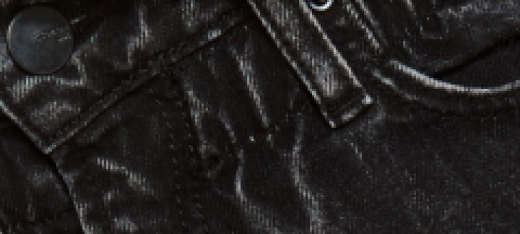 Ciemne jeansy z gumką w pasie Ciemne jeansy z gumką w pasie
