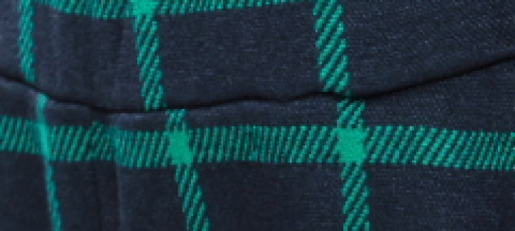 Spodnie damskie w kratę 