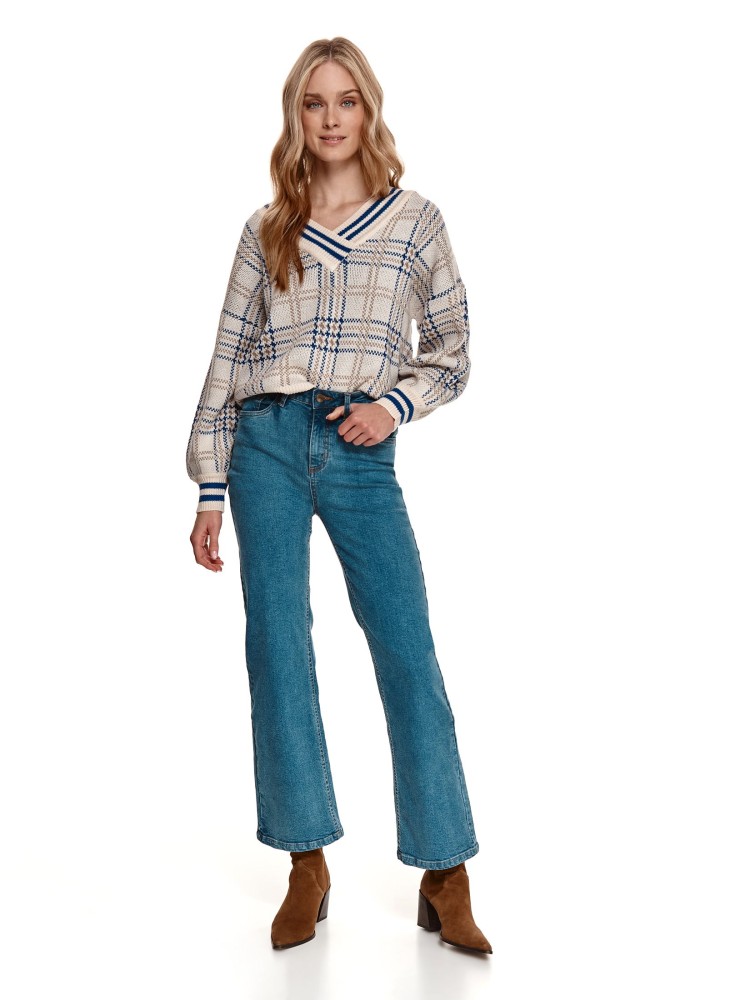 Jeansy z szeroką nogawką