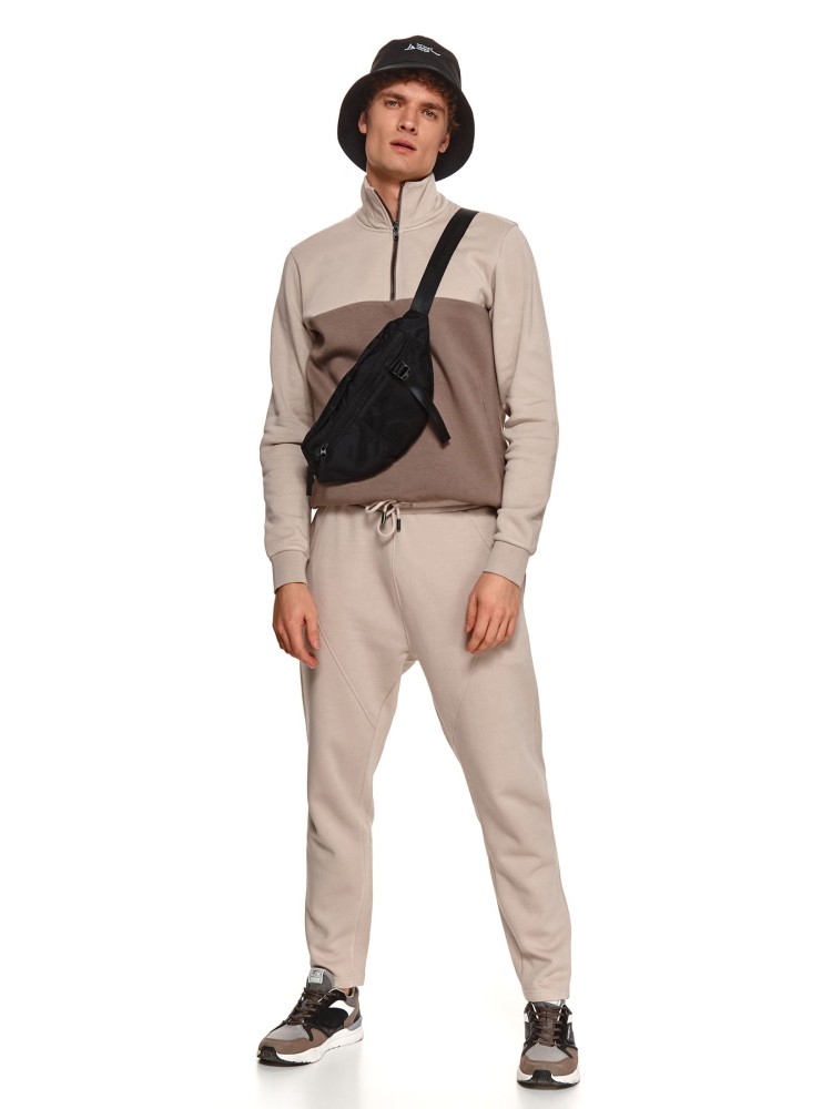 Spodnie dzianinowe w stylu jogger