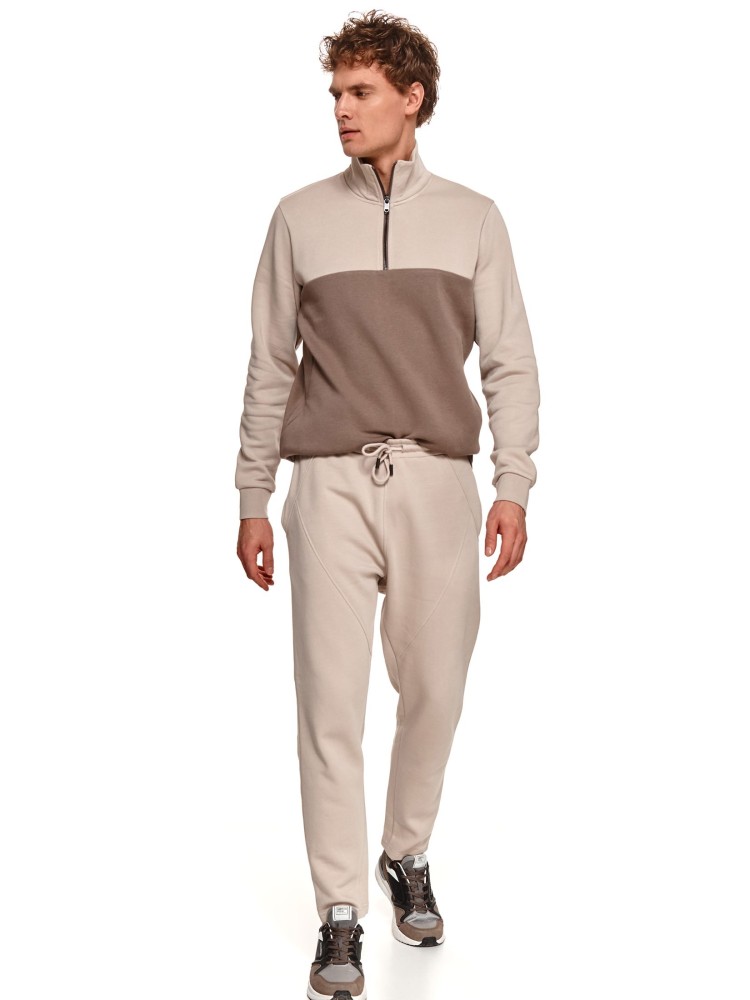 Spodnie dzianinowe w stylu jogger